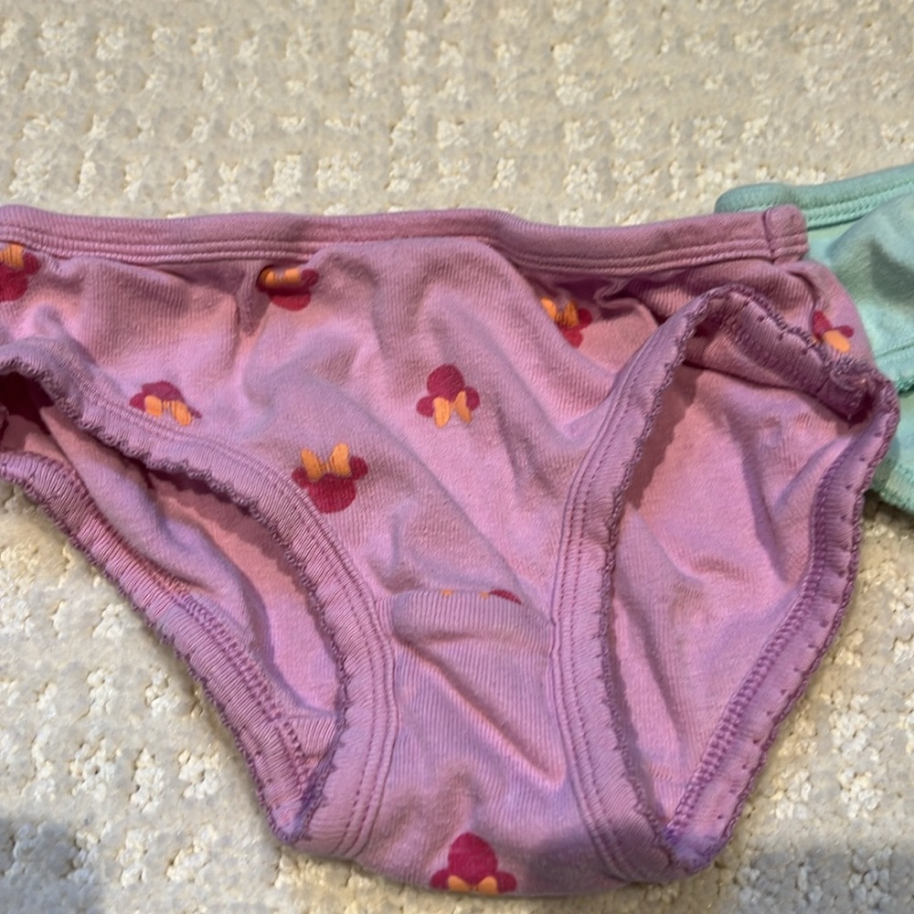 Baby gap Disney Minnie Mouse toddler girl 2-3 years organic cotton underwear - Picture 8 of 10